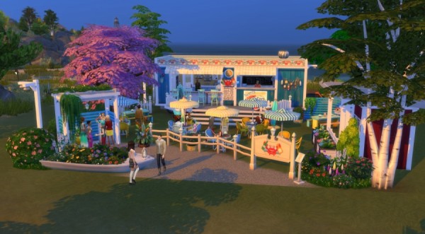 Sims Artists: Euphoric crab Food truck