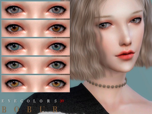  The Sims Resource: Eyecolors 39 by Bobur