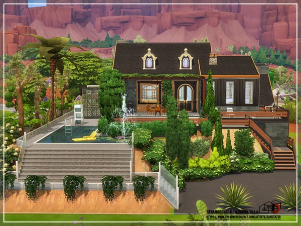  The Sims Resource: StrangerVille   Modern Villa by Danuta720