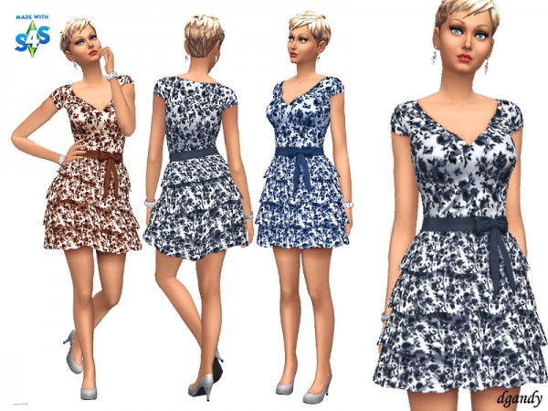  The Sims Resource: Dress 202003 14 by dgandy