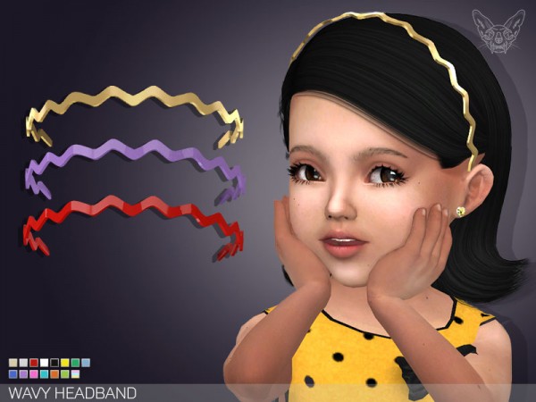  Giulietta Sims: Wavy Headband For Toddlers