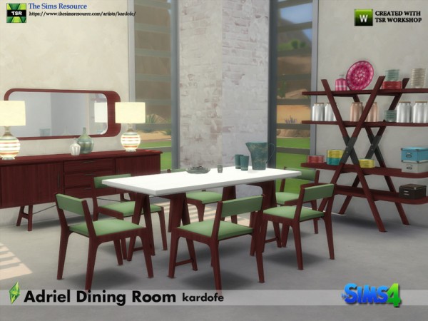  The Sims Resource: Adriel Diningroom by kardofe