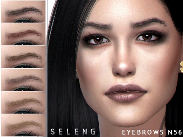  The Sims Resource: Eyebrows N56 by Seleng
