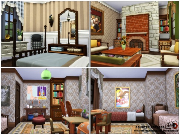  The Sims Resource: Country cottage (big farm) by Danuta720