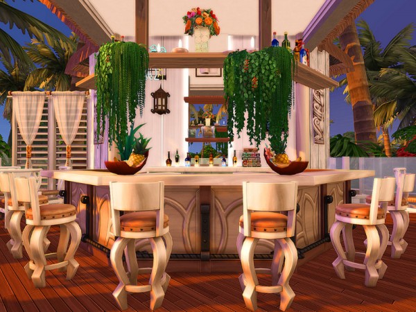  The Sims Resource: Tropical Tiny House Resort   No CC by Sarina Sims