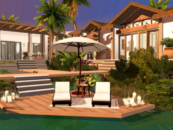  The Sims Resource: Caribbean Villa   No CC by Sarina Sims