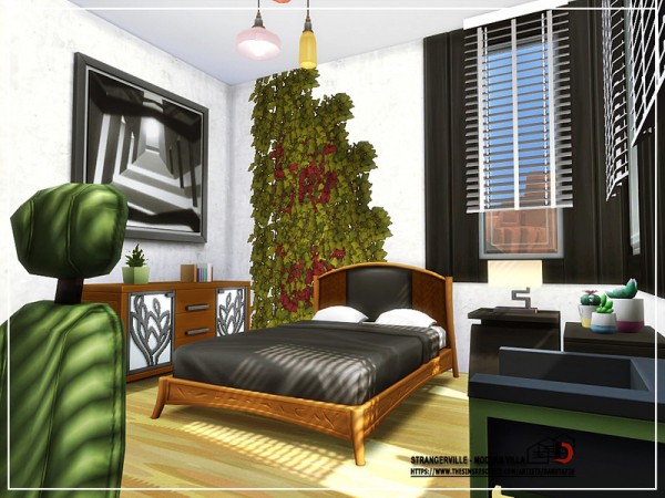  The Sims Resource: StrangerVille   Modern Villa by Danuta720