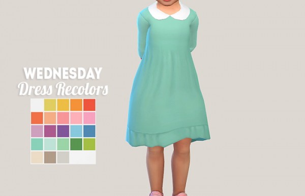  LinaCherie: Wednesday dress recolors