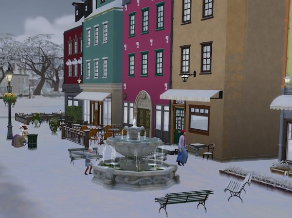  KyriaTs Sims 4 World: Stures Patisserie at Stortorget
