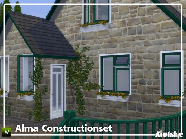  The Sims Resource: Alma Construction set Part 1 by mutske
