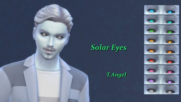  Mod The Sims: Solar Eyes   Alien, Vampire, Mermaid by Serpentia