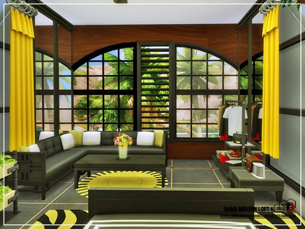  The Sims Resource: Oasis Modern Loft 4 by Danuta720