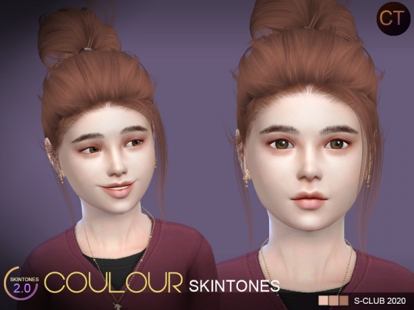  The Sims Resource: Skintones CT 2.0 by S Club