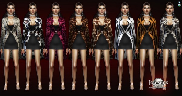  Jom Sims Creations: Esleslie outfit dress