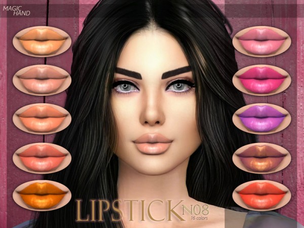  The Sims Resource: Lipstick N08 by MagicHand