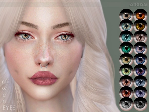  The Sims Resource: Eyes Gwen by ANGISSI