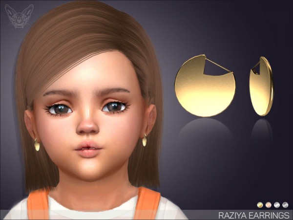  Giulietta Sims: Raziya Earrings For Toddlers