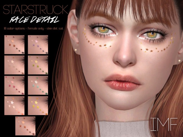  The Sims Resource: Starstruck Face Detail by IzzieMcFire