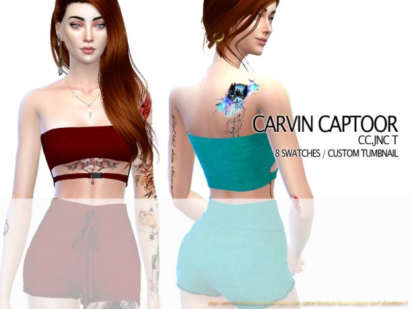  The Sims Resource: JNC tops by carvin captoor