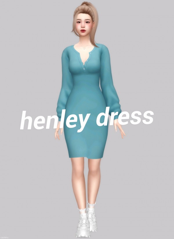  Casteru: Henley dress