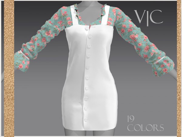  The Sims Resource: Dress 22Y IV by Viy Sims