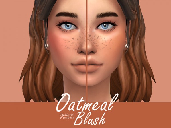  The Sims Resource: Oatmeal Blush by Sagittariah