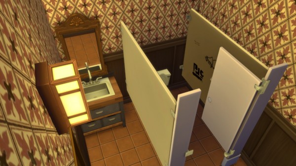 Mod The Sims: 8 Bells Bar   Minor Renovation (No CC) by dotssims