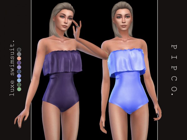  The Sims Resource: Luxe swimsuit by Pipco