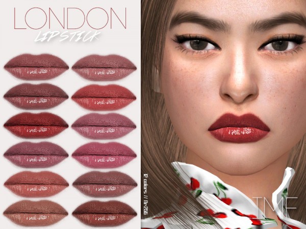  The Sims Resource: London Lipstick N.256 by IzzieMcFire