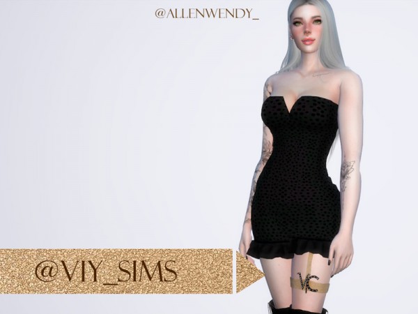  The Sims Resource: Dress A20 II by Viy Sims