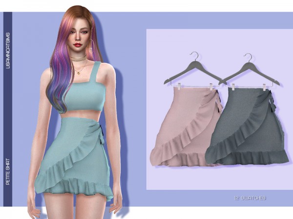  The Sims Resource: Petite Skirt by Lisaminicatsims
