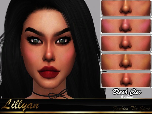  The Sims Resource: Cleo Blush by LYLLYAN