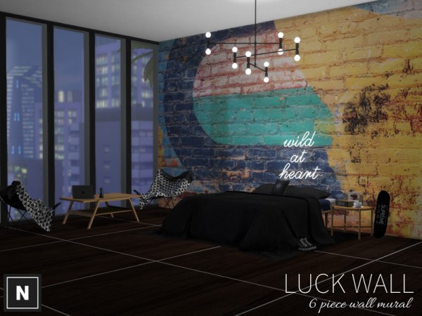  The Sims Resource: Luck walls by networksims