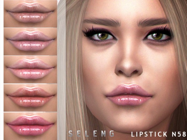  The Sims Resource: Lipstick N58 by Seleng