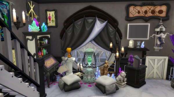  Mod The Sims: Ianthe   the violet house (no CC) by LigS