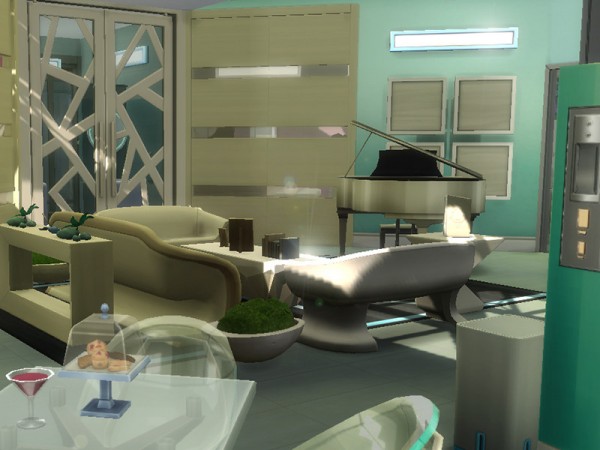  The Sims Resource: They landed house by dasie2