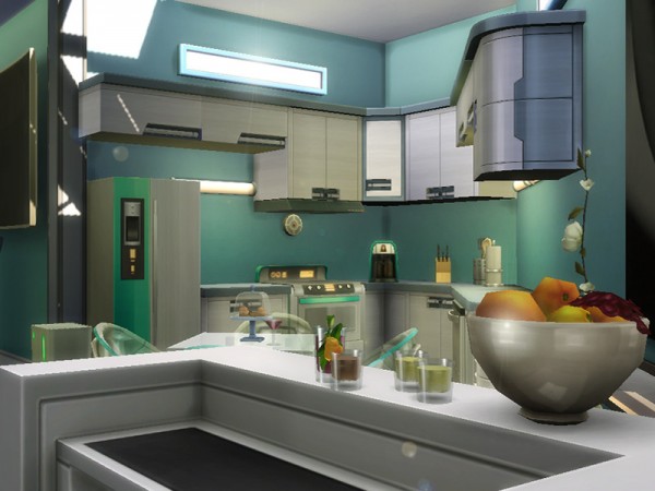  The Sims Resource: They landed house by dasie2
