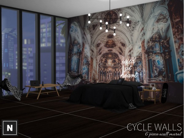  The Sims Resource: Cycle  walls by networksims