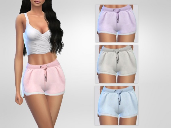  The Sims Resource: Ella Shorts by Puresim