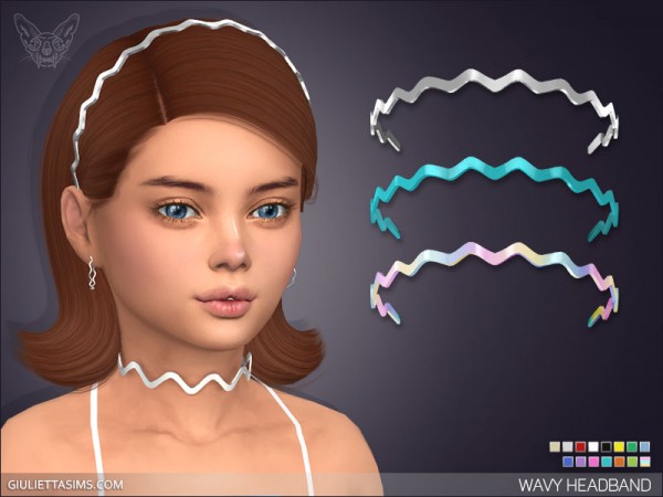  Giulietta Sims: Wavy Headband For Kids