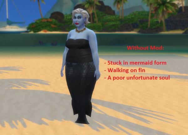  Mod The Sims: Mermaid Hybrid Stabilizer by Iced Cream