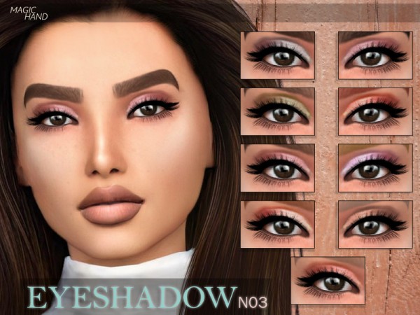  The Sims Resource: Eyeshadow N03 by MagicHand