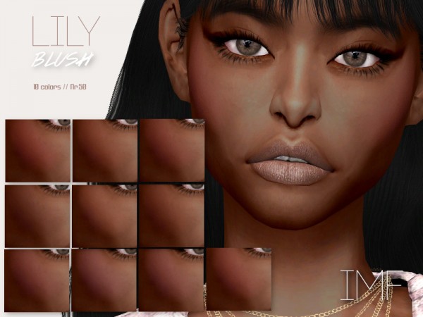  The Sims Resource: Lily blush N.50 by IzzieMcFire
