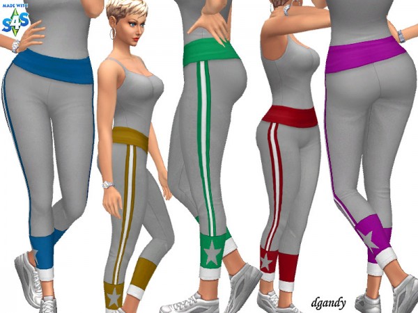  The Sims Resource: Pants 20200416 by dgandy