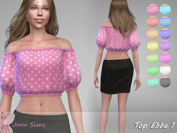  The Sims Resource: Top Ebba 1 by Jaru Sims