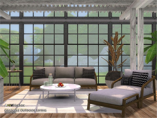  The Sims Resource: Graeagle Outdoor Living by ArtVitalex