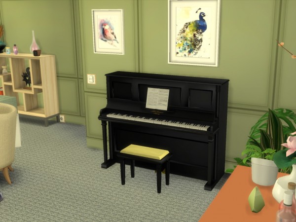  Mod The Sims: Bluthner Upright Piano by PeterJames88