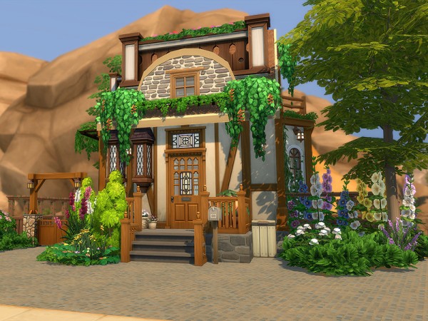  The Sims Resource: Mabel Tiny Cottage by Ineliz