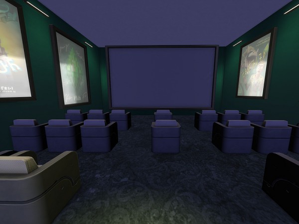  The Sims Resource: Cinema City by Ineliz
