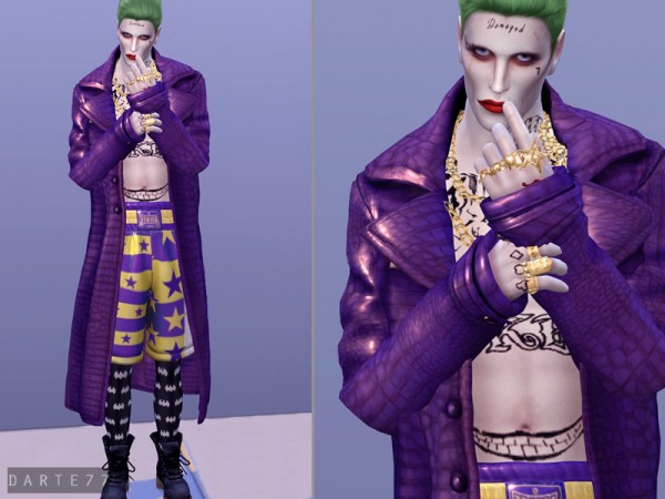  The Sims Resource: The Joker Outfit by Darte77